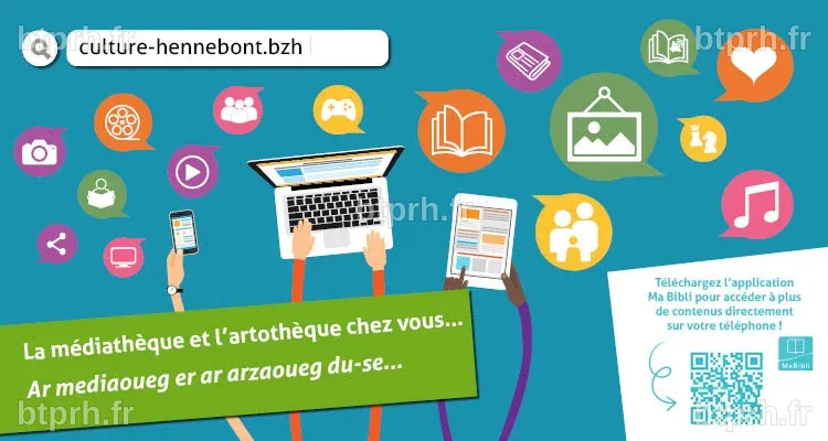 Nouveau site pour la médiathèque et l'artothèque ! - Hennebont