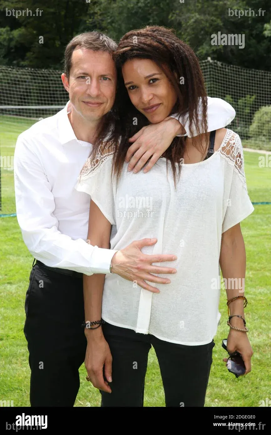 Exclusif - Gregoire Margotton et sa femme Aurelie (enceinte) lors du ...