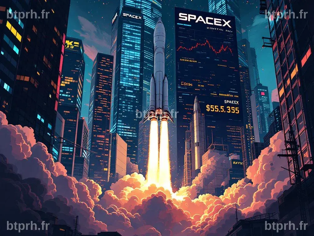SpaceX envisage une introduction en Bourse historique à 1 500 milliards ...