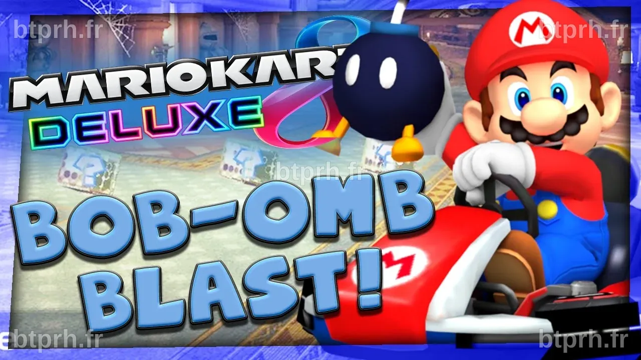 Mario Kart 8 Deluxe: Bob-Omb Blast Battle Mode! - YouTube