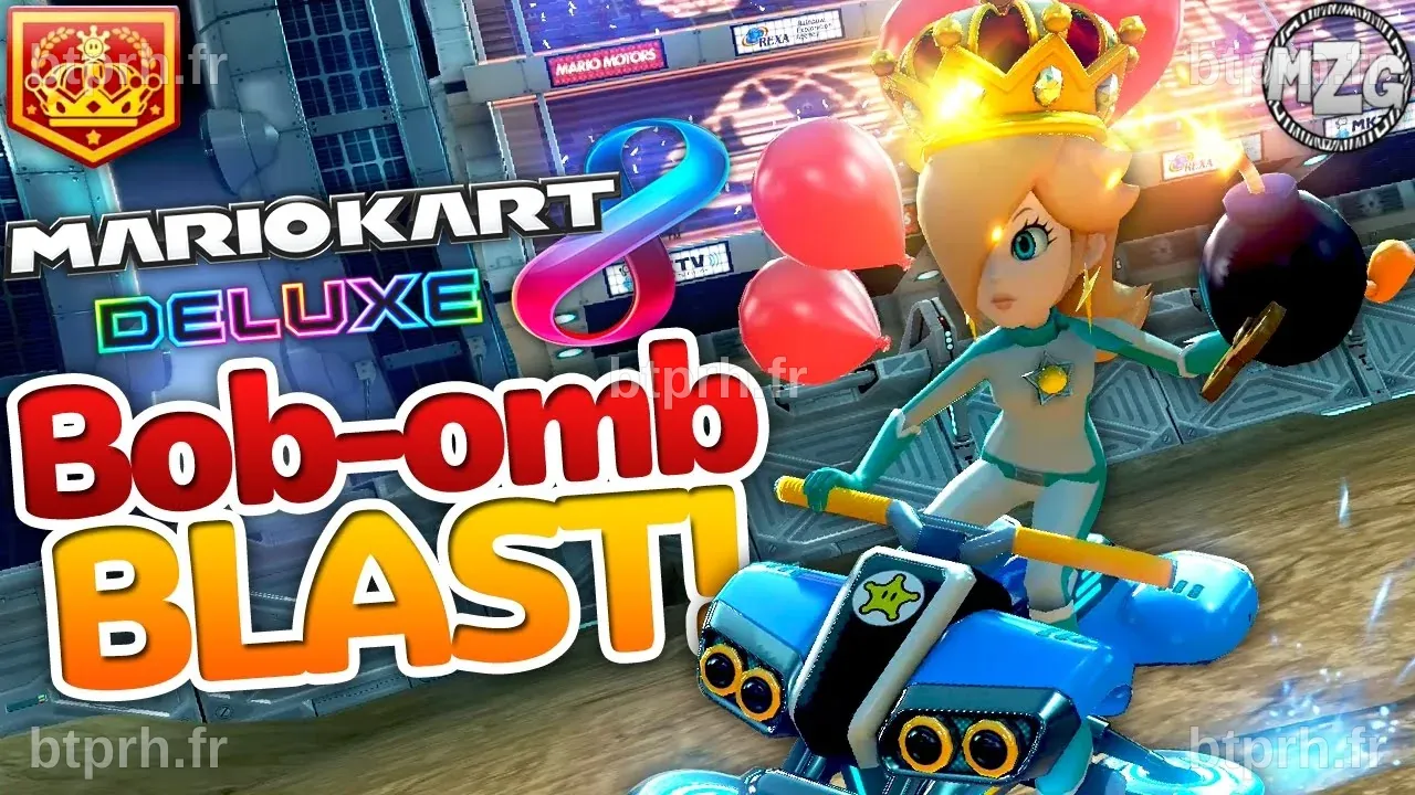 Bob-Omb Blast! Battle Mode! - Mario Kart 8 Deluxe Gameplay - Episode 5 ...