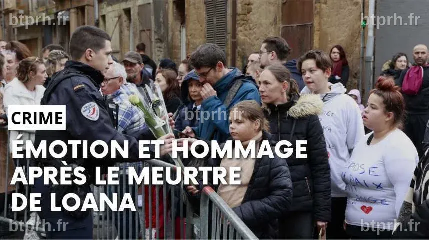 Vidéos : Emotion et hommage à Sedan après le meurtre de Loana - L'union