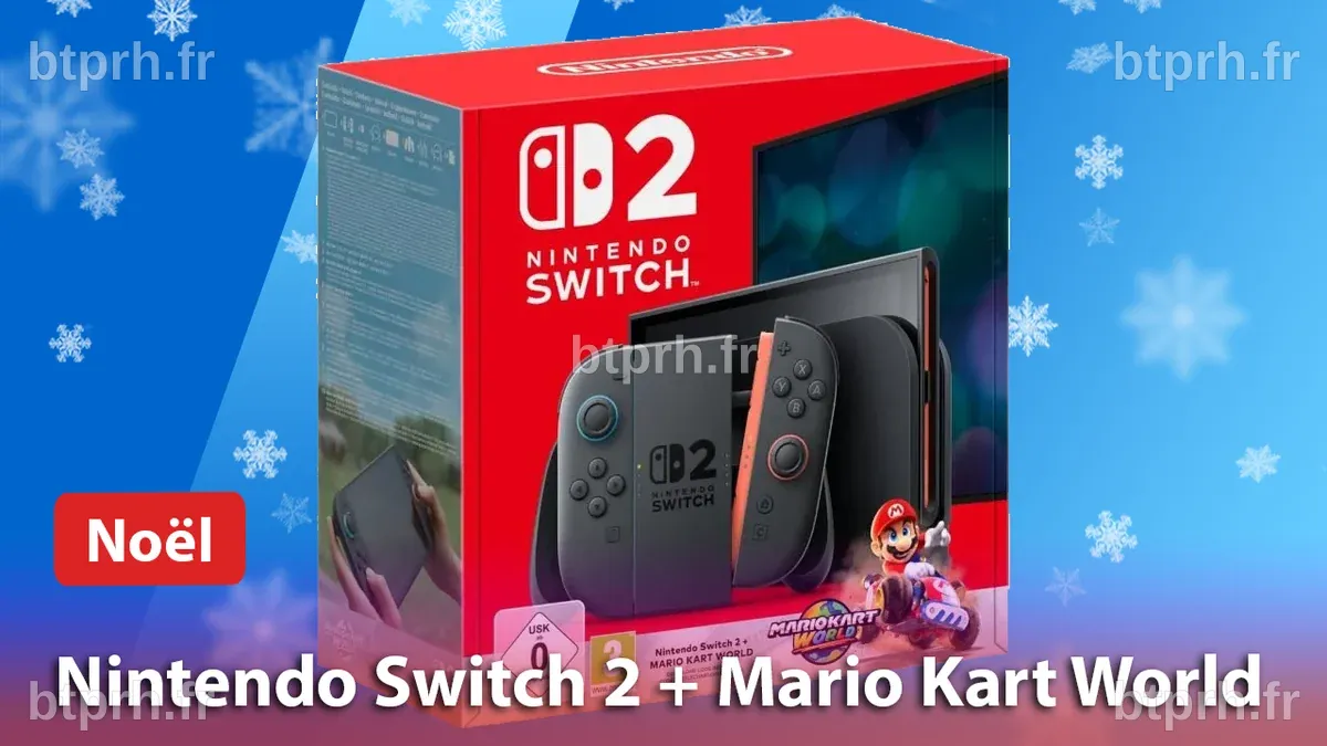 Le Pack Nintendo Switch 2 avec Mario Kart World est encore moins cher ...