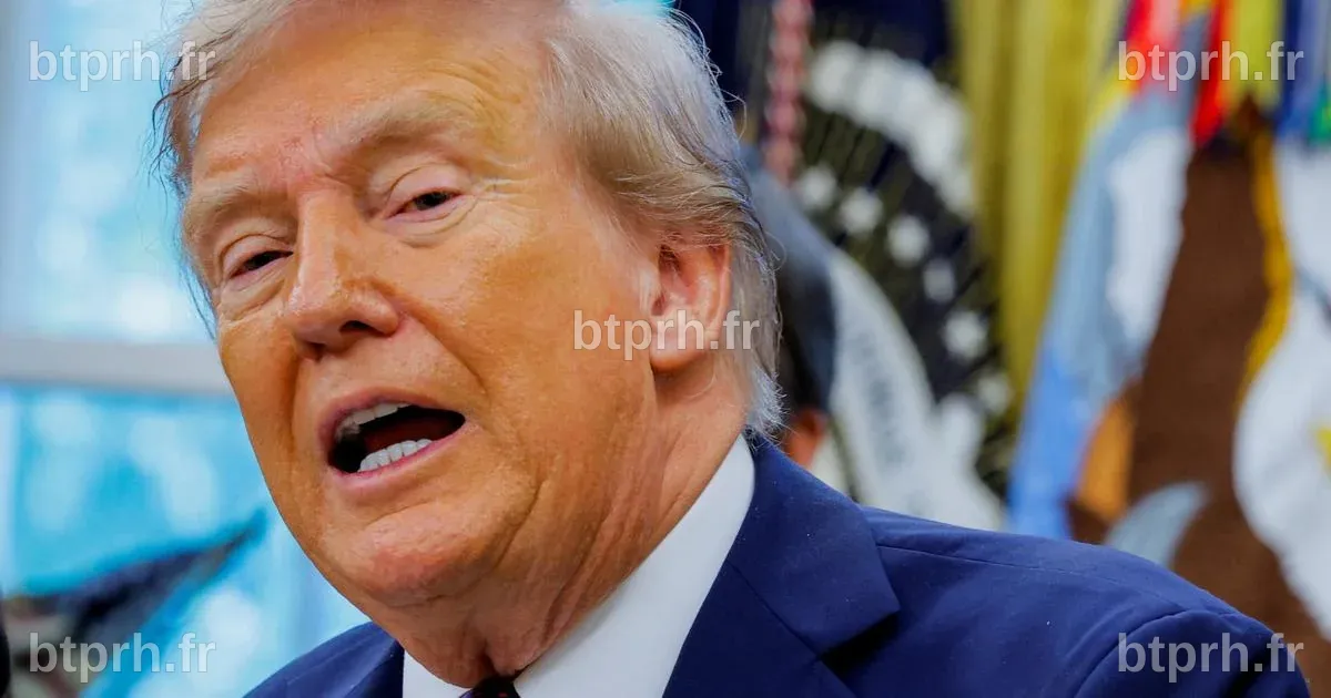 Donald Trump assure que la frappe américaine visant un bateau parti du ...