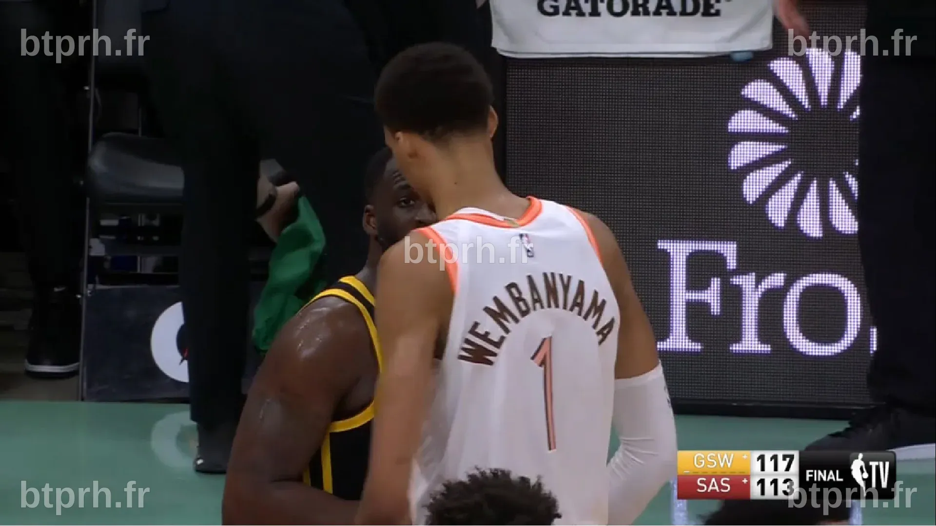 Les highlights de Victor Wembanyama face aux Warriors