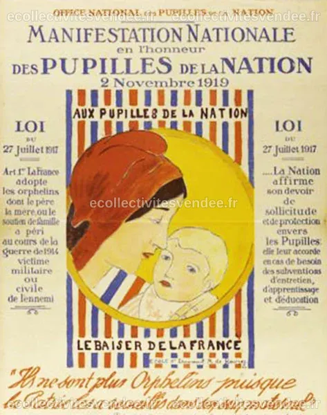 Les Pupilles de la Nation - Un héritage de la Grande Guerre - Herodote.net