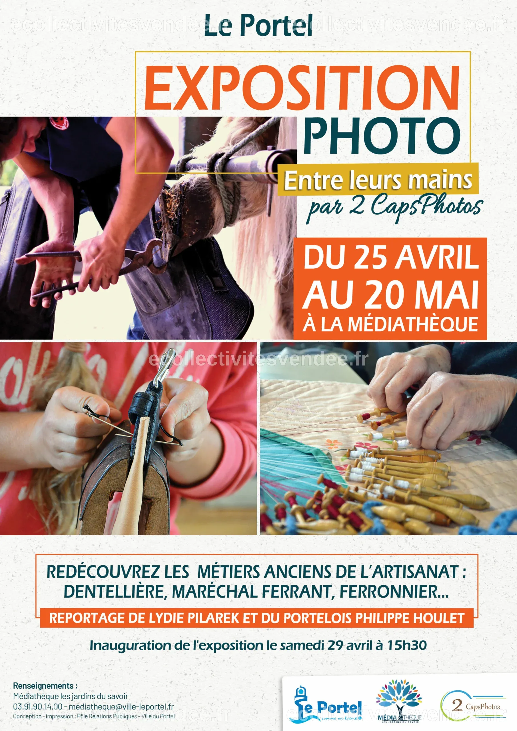 Le Portel » Inauguration de l’exposition entre leurs mains