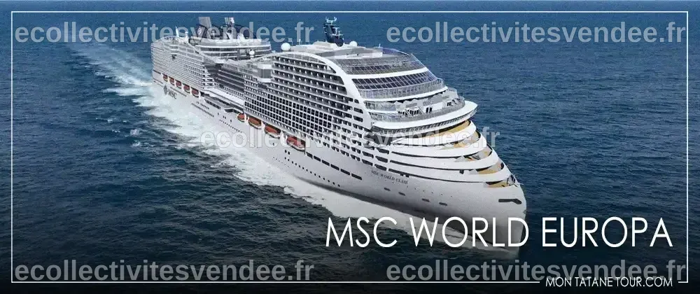 Les paquebots MSC Croisières. Découvrez la flotte en intégral. 🤩