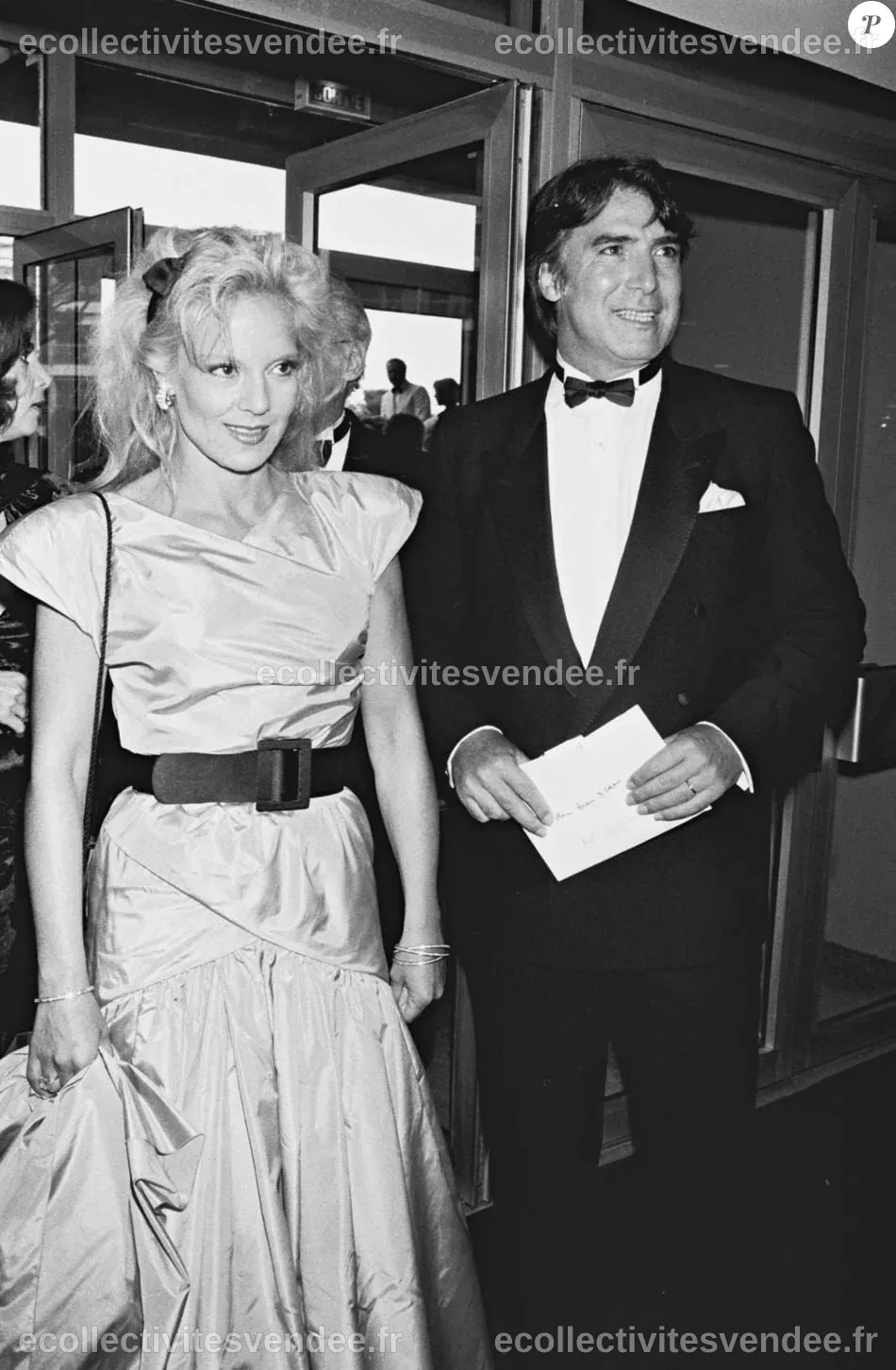 Sylvie Vartan et Tony Scotti en 1985 au festival de Cannes - Purepeople