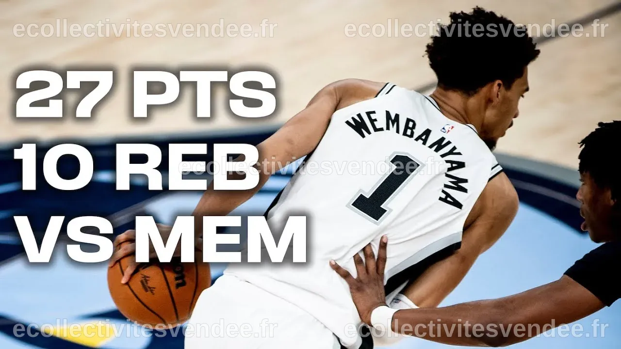 Statistiques Victor Wembanyama : Record de points, rebonds, assists et ...