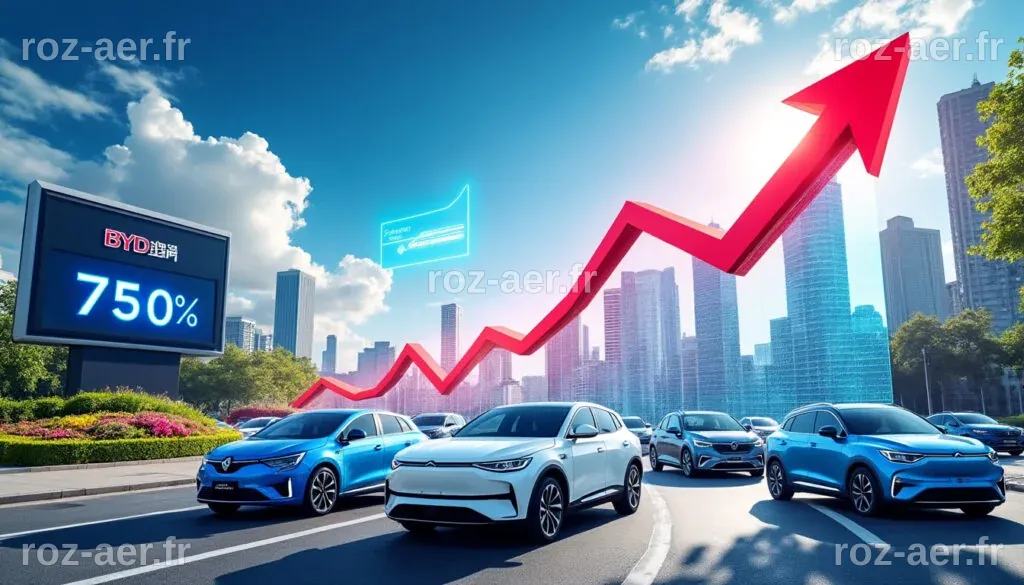 BYD Revoit à la hausse ses prévisions de ventes à l'étranger