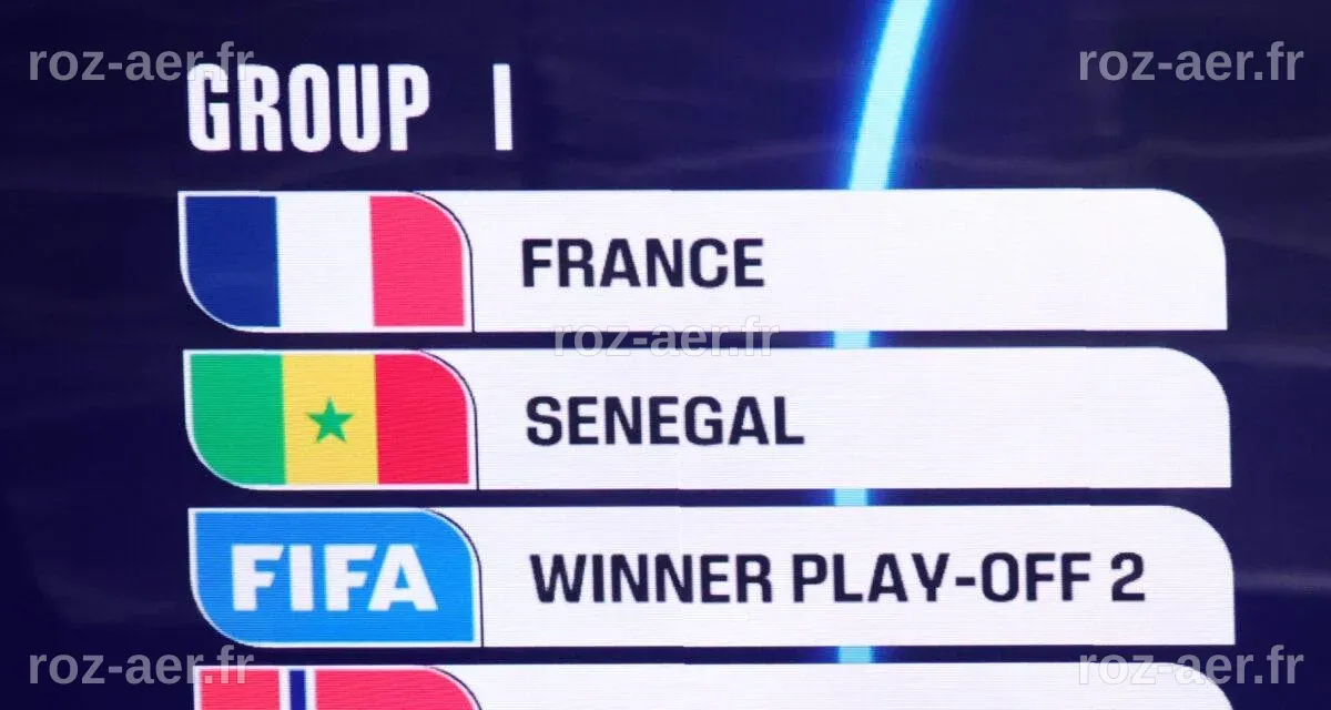 Coupe du Monde 2026 : le calendrier complet de la phase de groupes