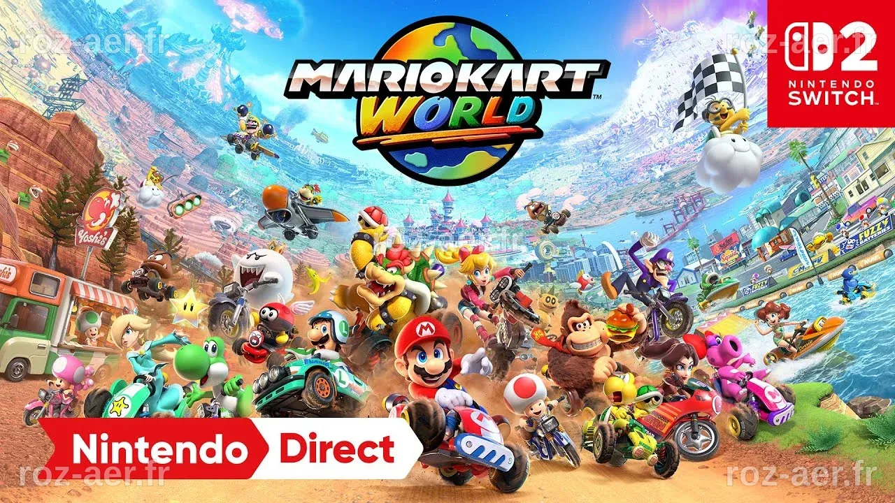 Mario Kart World (Switch 2) au meilleur prix | Février 2026 | idealo.fr