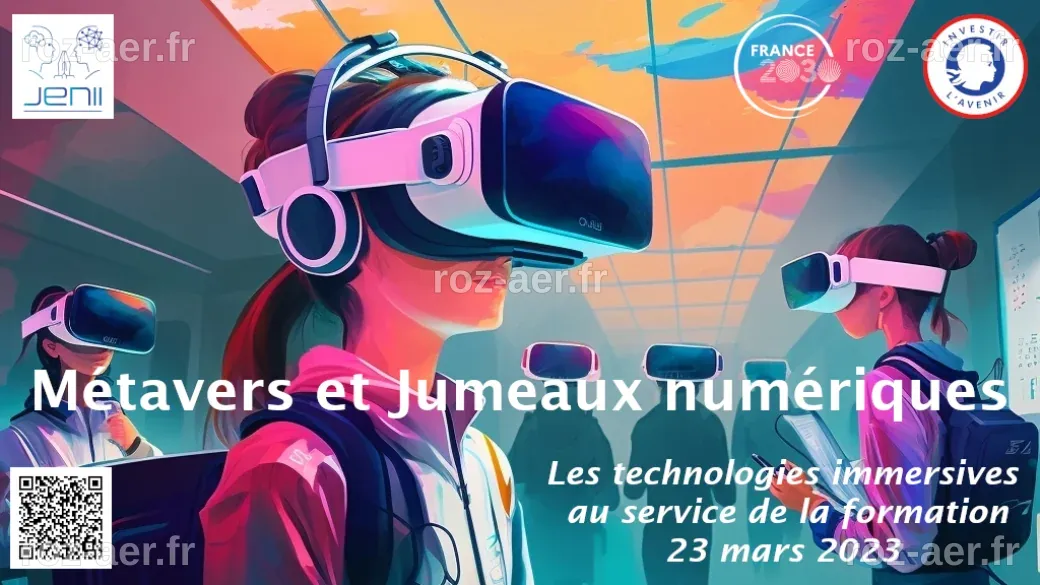 Tickets : Métavers et Jumeaux numériques, les technologies immersives ...