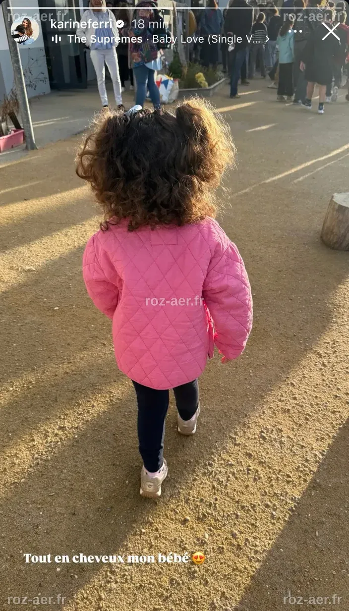 Karine Ferri dévoile de rares photos de ses 3 enfants pour la rentrée ...