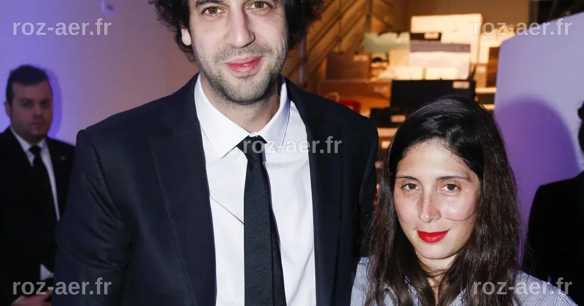 Max Boublil et sa femme Virginie Benarroch - Dîner organisé par Babeth ...