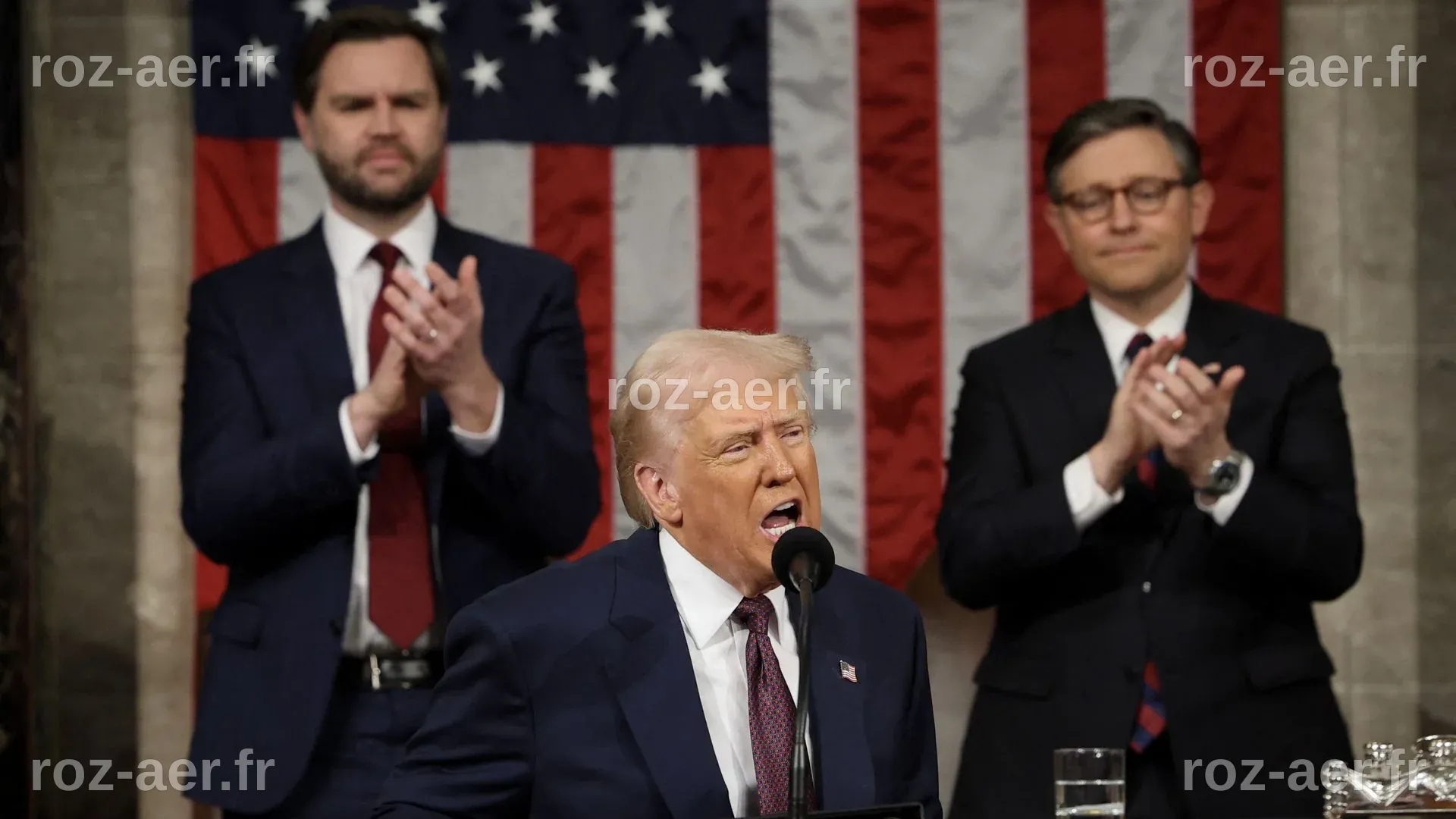 L'intégralité du discours de Donald Trump devant le Congrès, avec sa ...