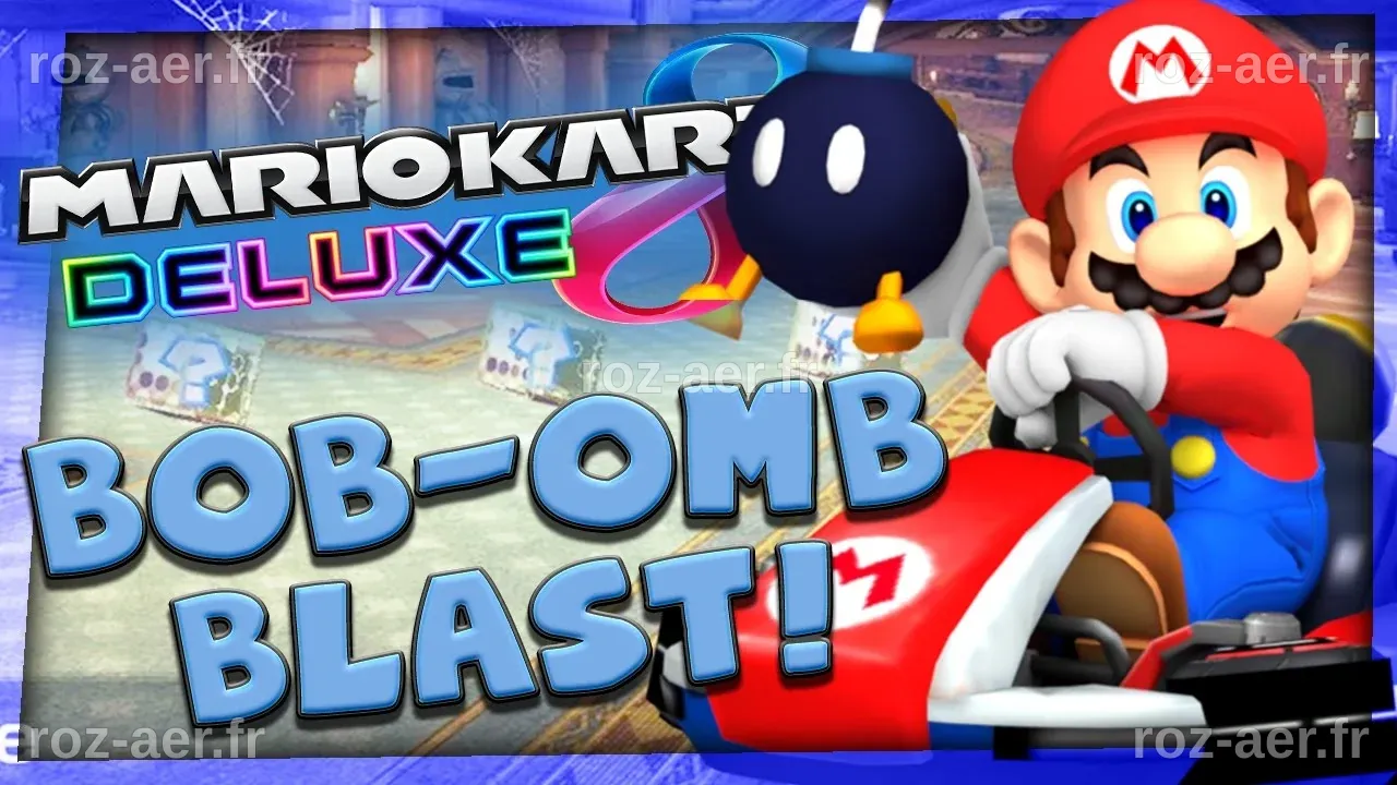 Mario Kart 8 Deluxe: Bob-Omb Blast Battle Mode! - YouTube