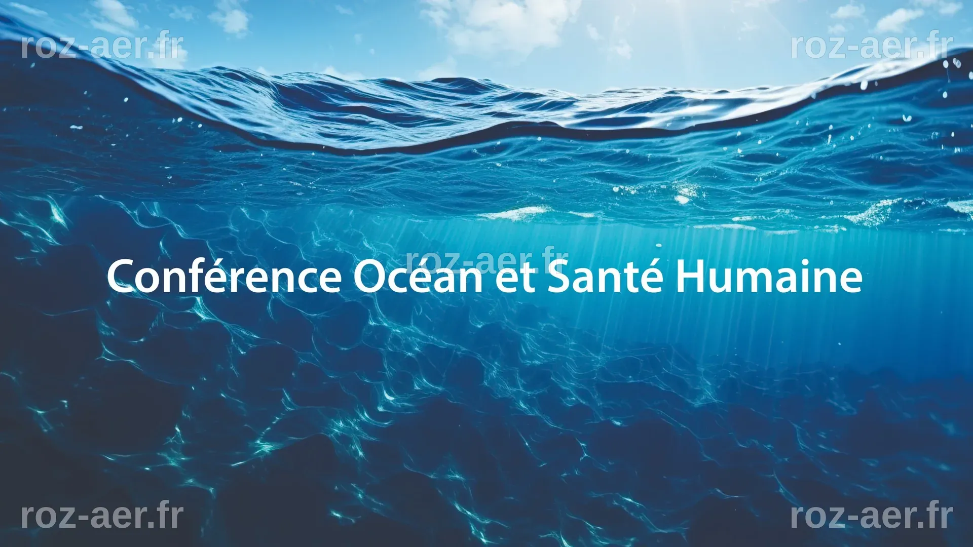 Conférence Océan et Santé Humaine