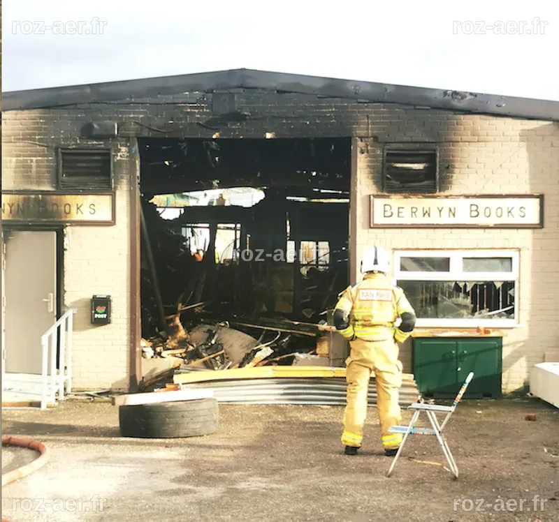 Après l'incendie d'une librairie galloise, un incroyable élan de solidarité