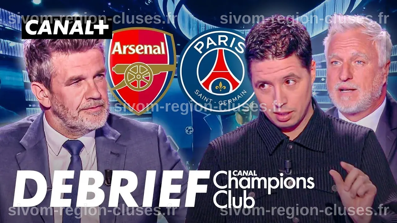 Le debrief de Arsenal / PSG - Ligue des champions 2024-25 (demi-finale ...