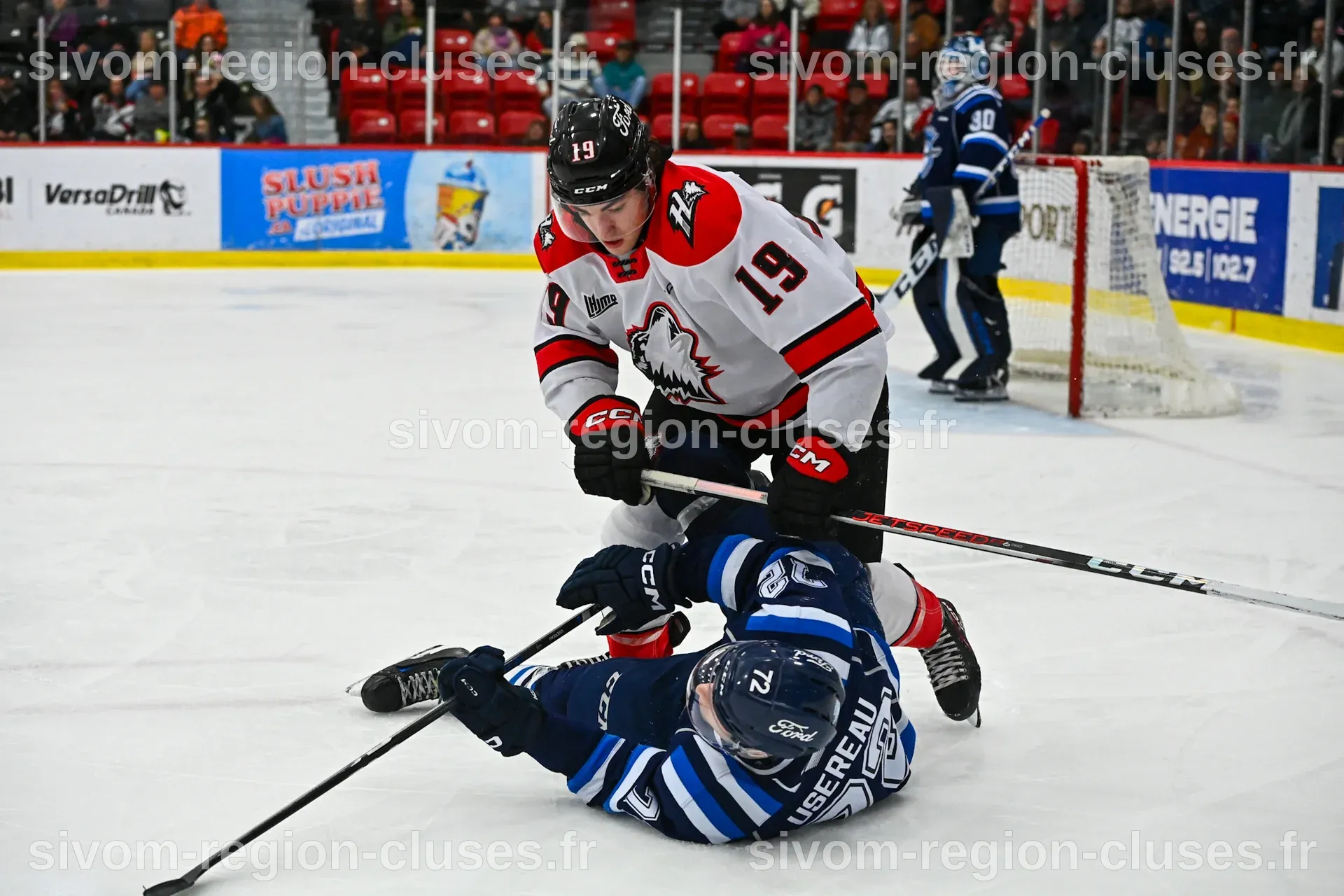 Les Huskies invaincus contre les Sags cette saison - Huskies de Rouyn ...