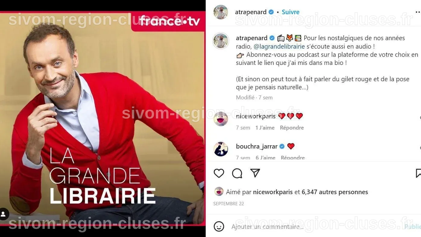 Augustin Trapenard : âge, couple, salaire, vie privée, tatouages ...