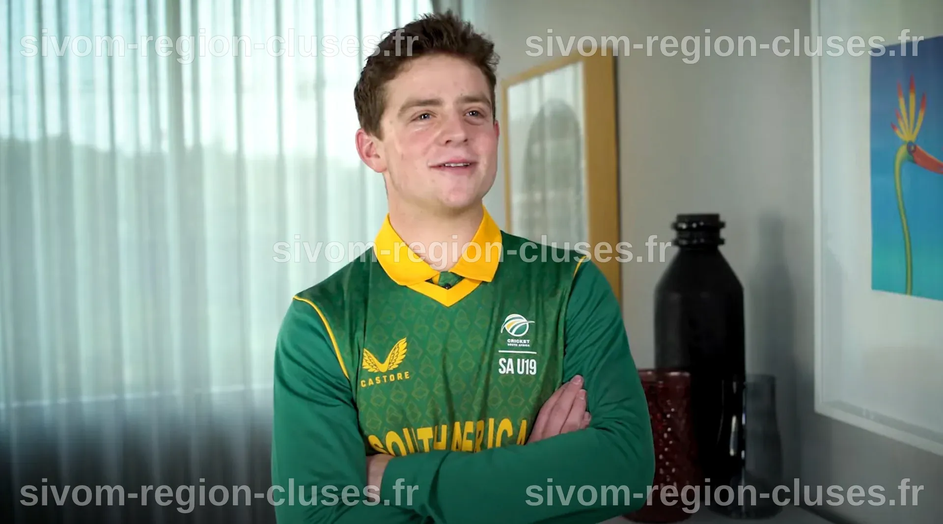 Une star montante du cricket sud-africain a dédié un prix à Israël. Il ...