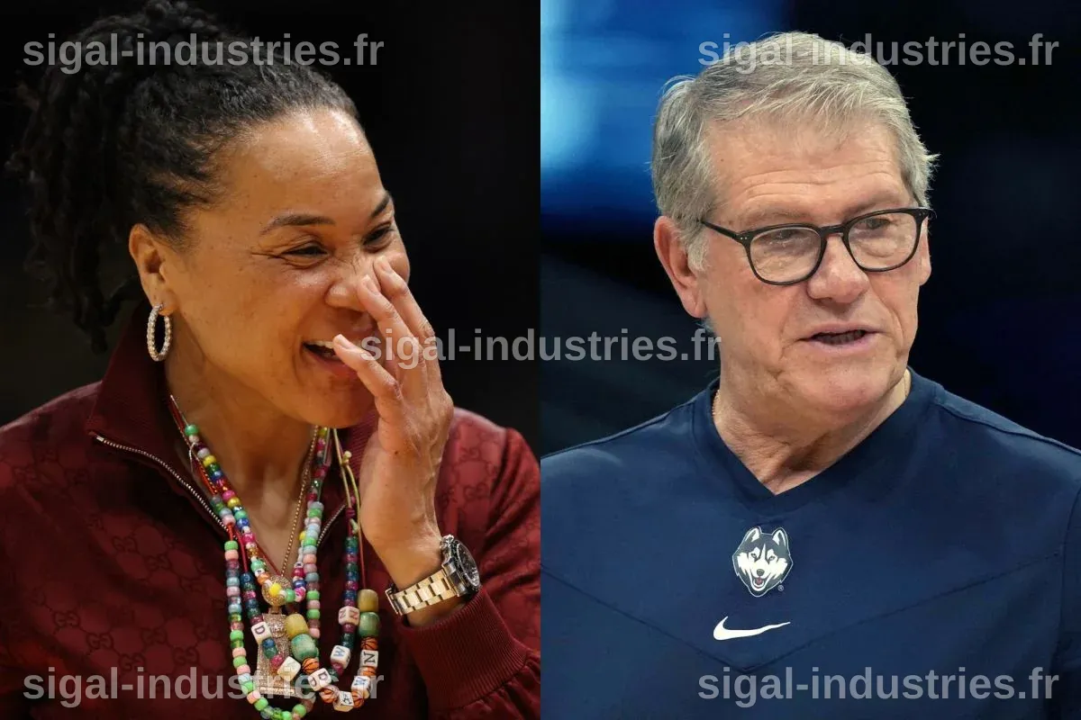 L'échange tendu entre Geno Auriemma et Dawn Staley : un nouvel épisode d'une rivalité d'entraîneurs