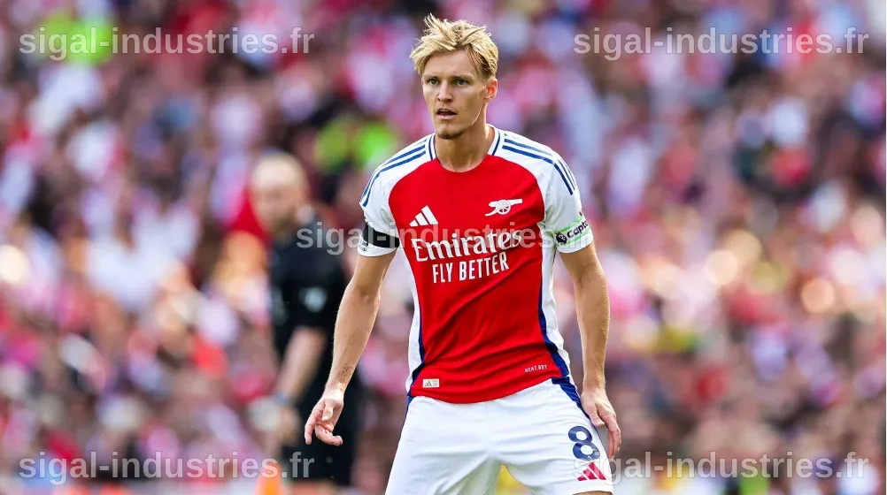 Martin Ødegaard : le capitaine d'Arsenal change Nike pour Adidas