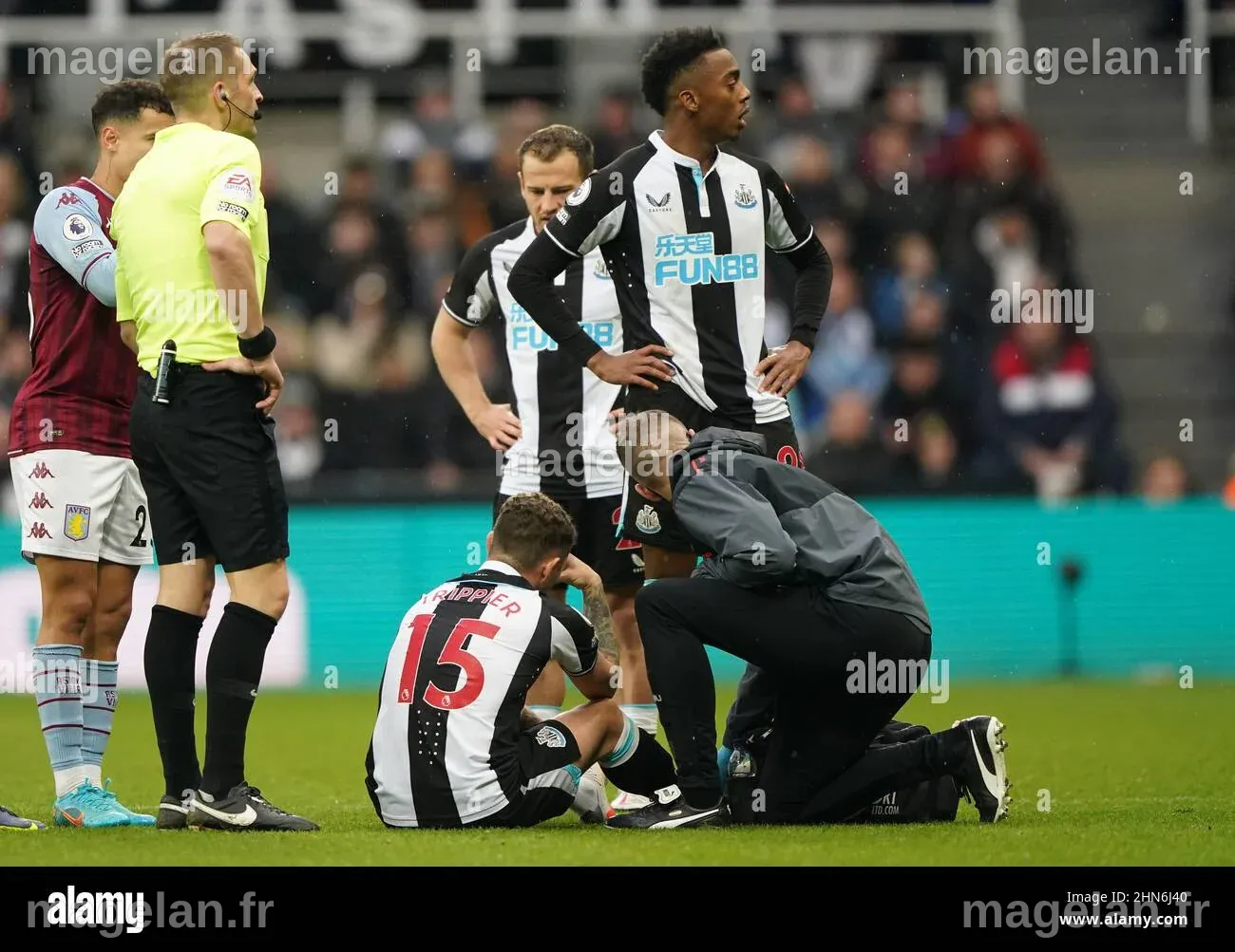 Photo du dossier datée du 13-02-2022 du Trippier Kieran de Newcastle ...