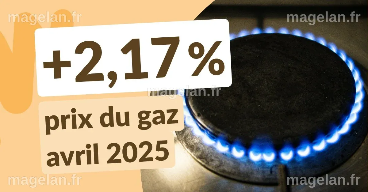 Hausse du prix repère du gaz en avril 2025, +120 % depuis 2021