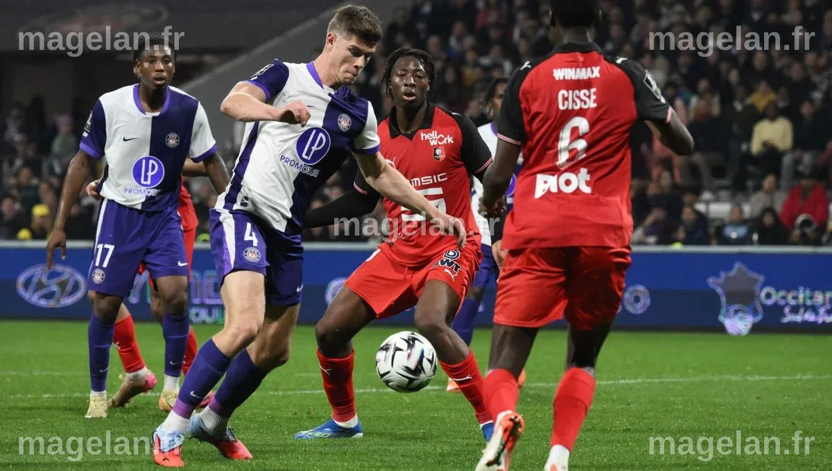 Ligue 1 : le TFC s'impose 2-1 face à Saint-Étienne et termine l'année ...