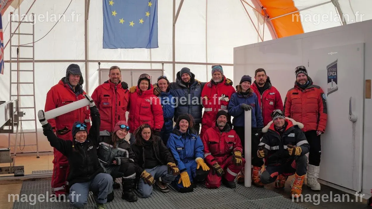 Découverte scientifique en Antarctique : de la glace d’il y a 1,2 ...