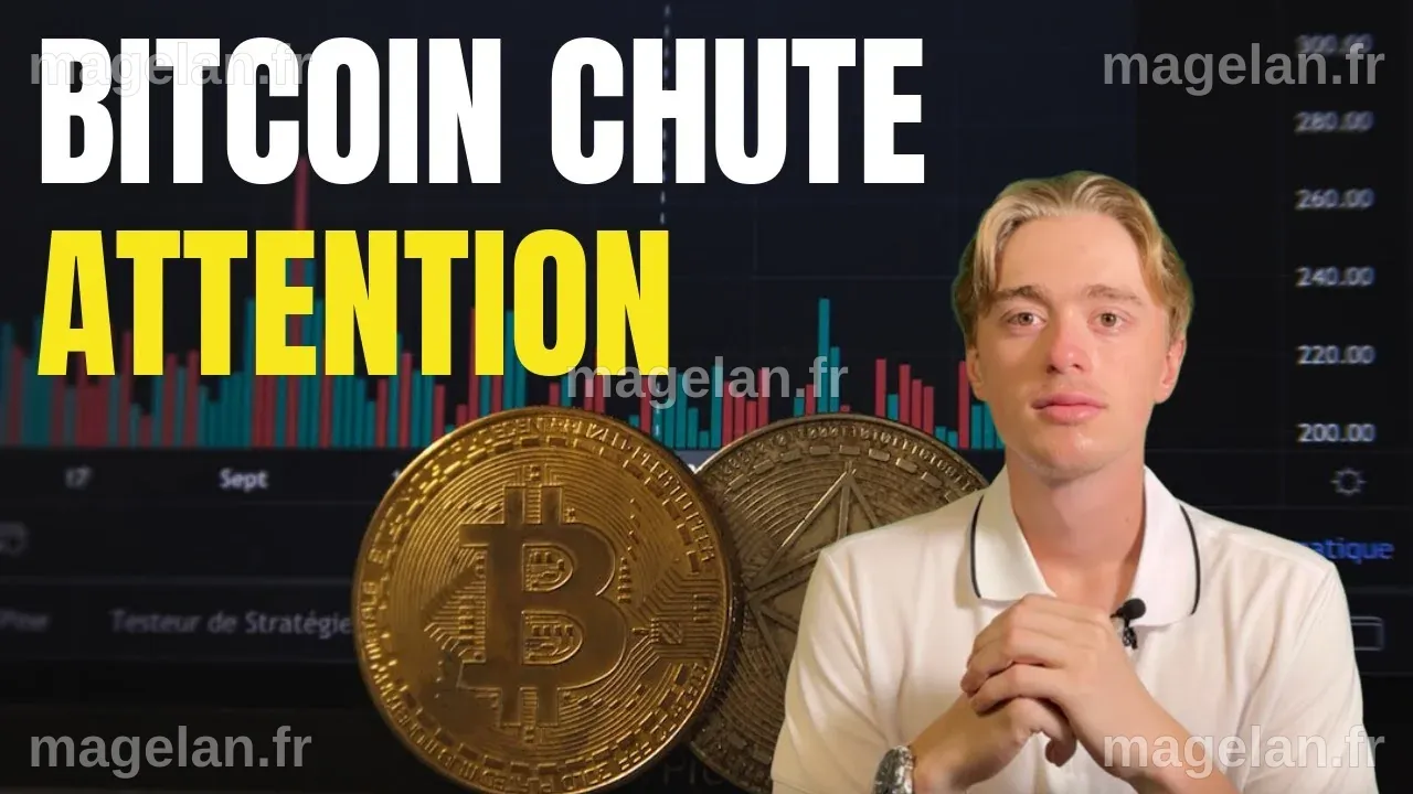 BITCOIN CHUTE... Voici les niveaux importants! - YouTube