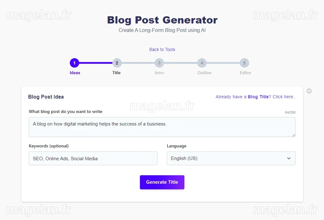 Best Free Online Blog Post Writer - Wordkraft