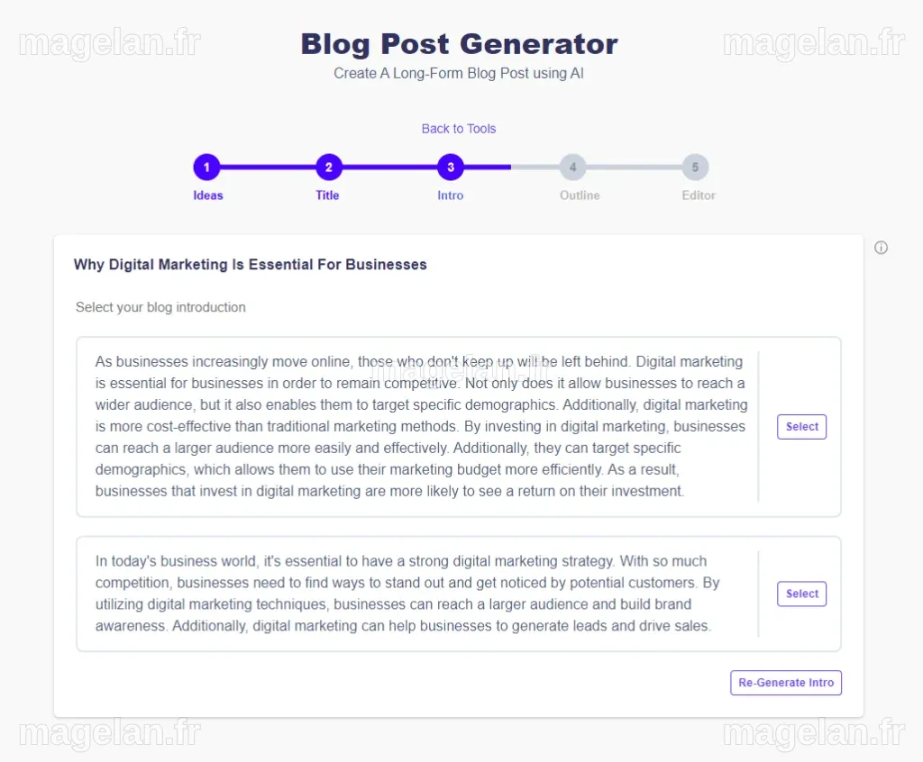 Best Free Online Blog Post Writer - Wordkraft