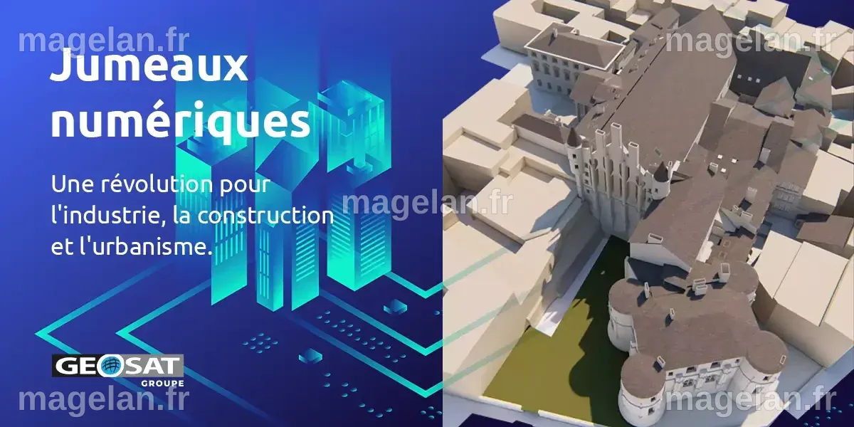 Jumeau numérique : une révolution technologique | Groupe Geosat