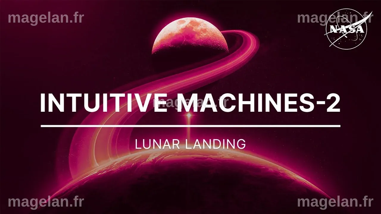Intuitive Machines-2 Lunar Landing (Official NASA Broadcast) - YouTube