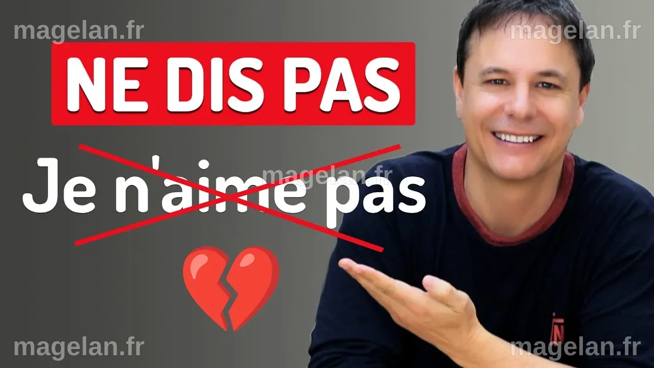 Arrête de Dire "Je n'aime pas" en Français 💔 - YouTube