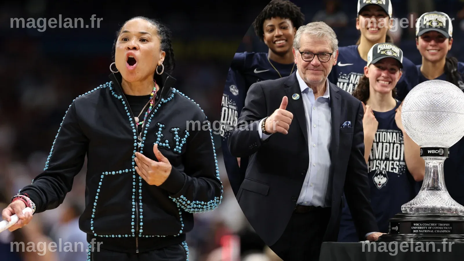 Dawn Staley Shades Geno Auriemma At Statue Unveiling