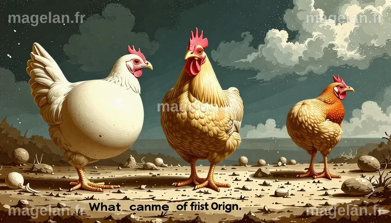 La grande énigme de l'origine : Qu'est-ce qui est apparu en premier, l ...