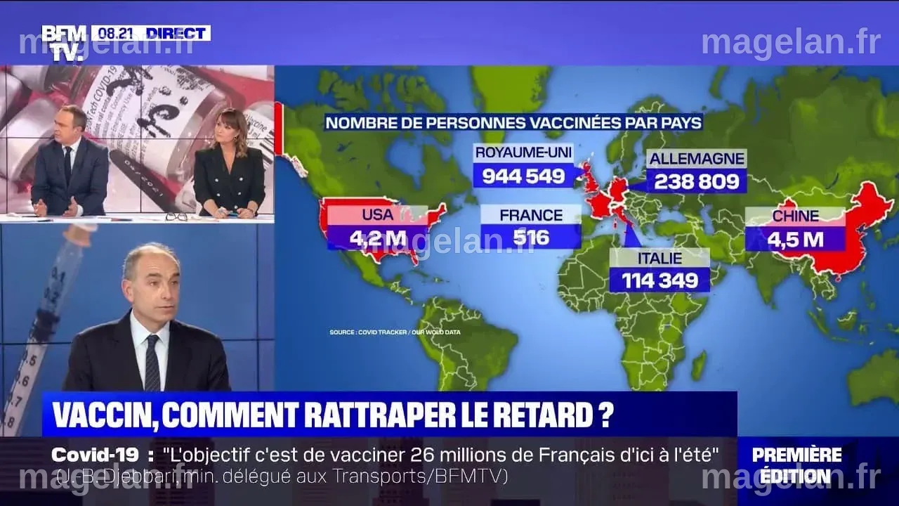 Vaccin contre le Covid-19: la France est "la risée du monde", pour Jean ...