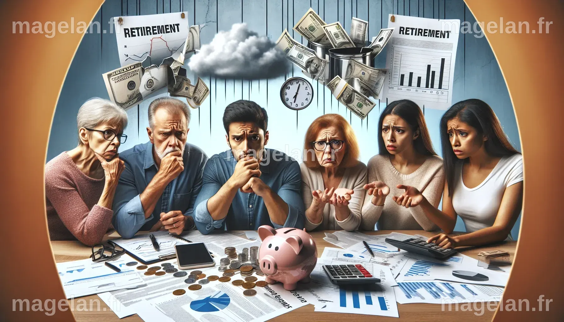 La génération X et la crise de l'épargne-retraite : une menace imminente