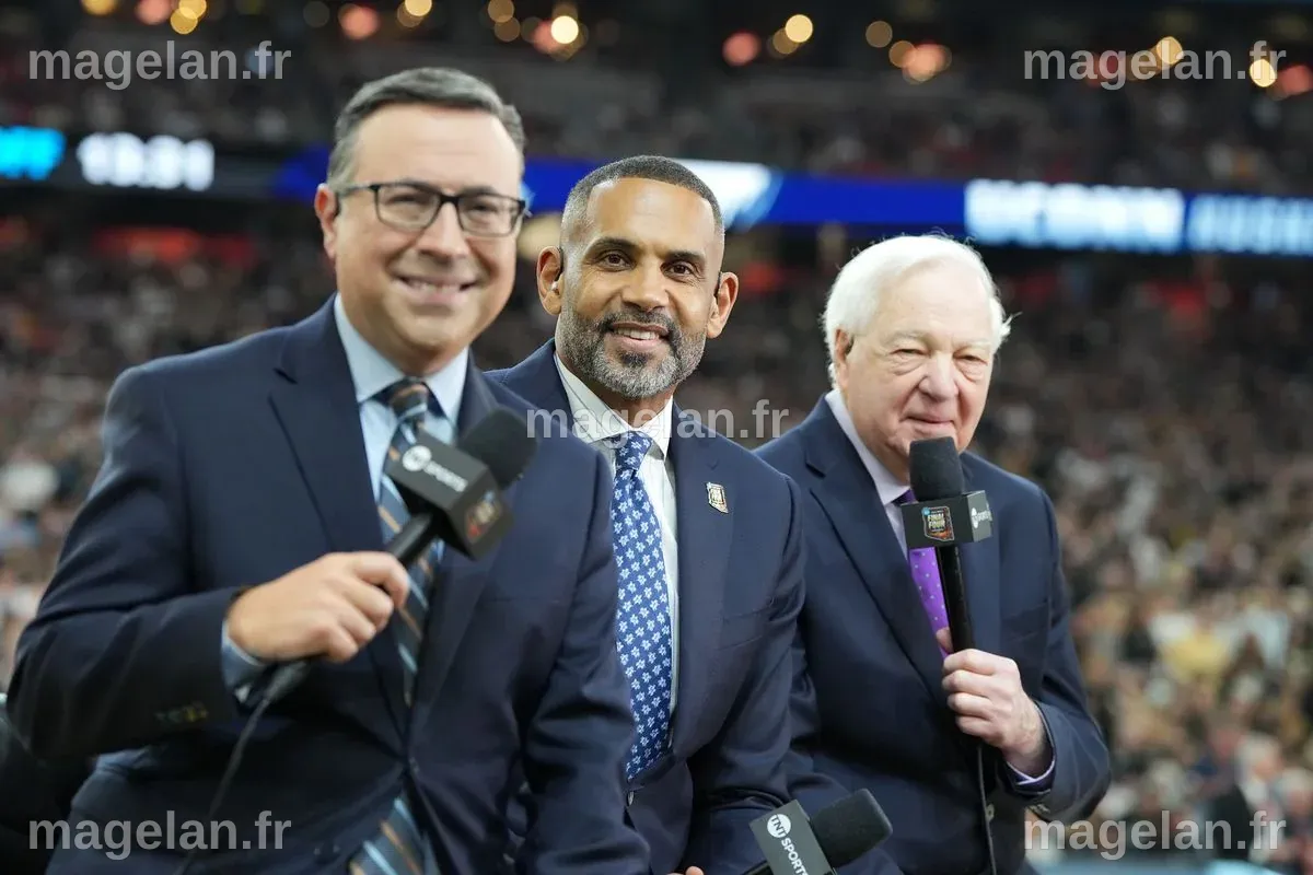 Which announcers are calling each first round game of the 2025 NCAA men ...