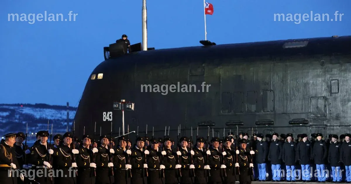 La Russie met à l’eau un nouveau sous-marin nucléaire, équipé du ...