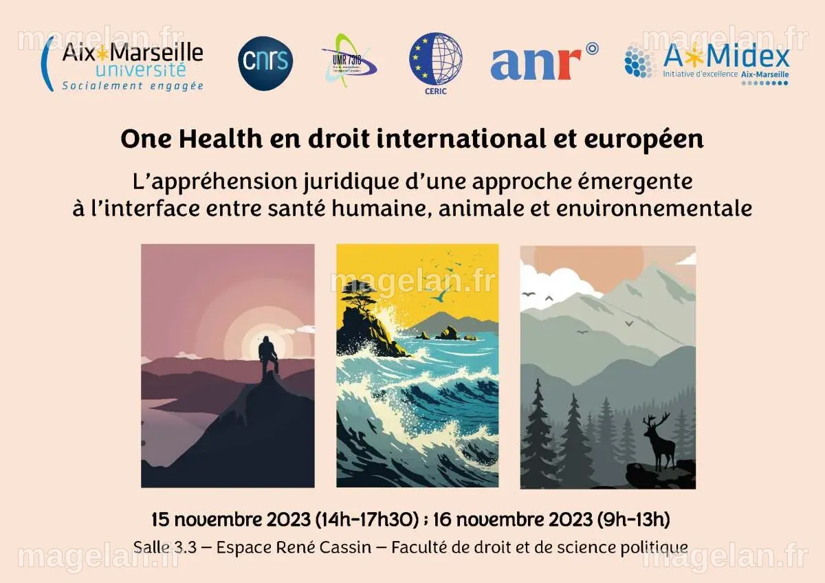 Workshop « l’approche One Health en droit international et européen ...