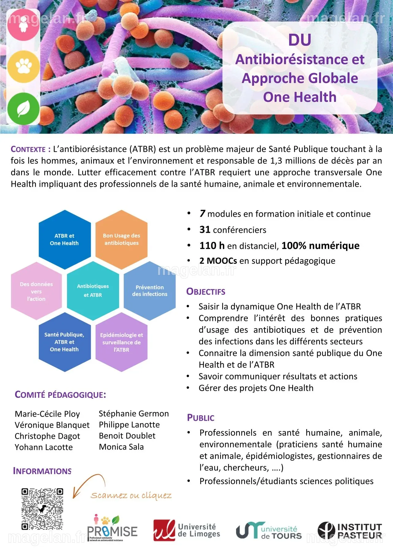 Ouverture du DU « Antibiorésistance et approche One Health ...