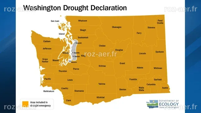 Drought emergency declared for most of Washington state. Here's what ...