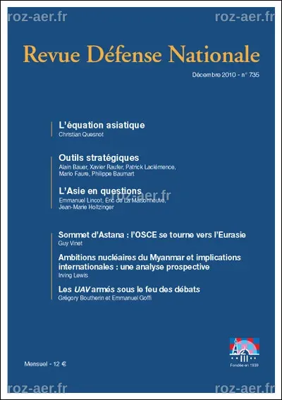 Revue Défense Nationale Tome 735 - broché - Collectif - Achat Livre | fnac